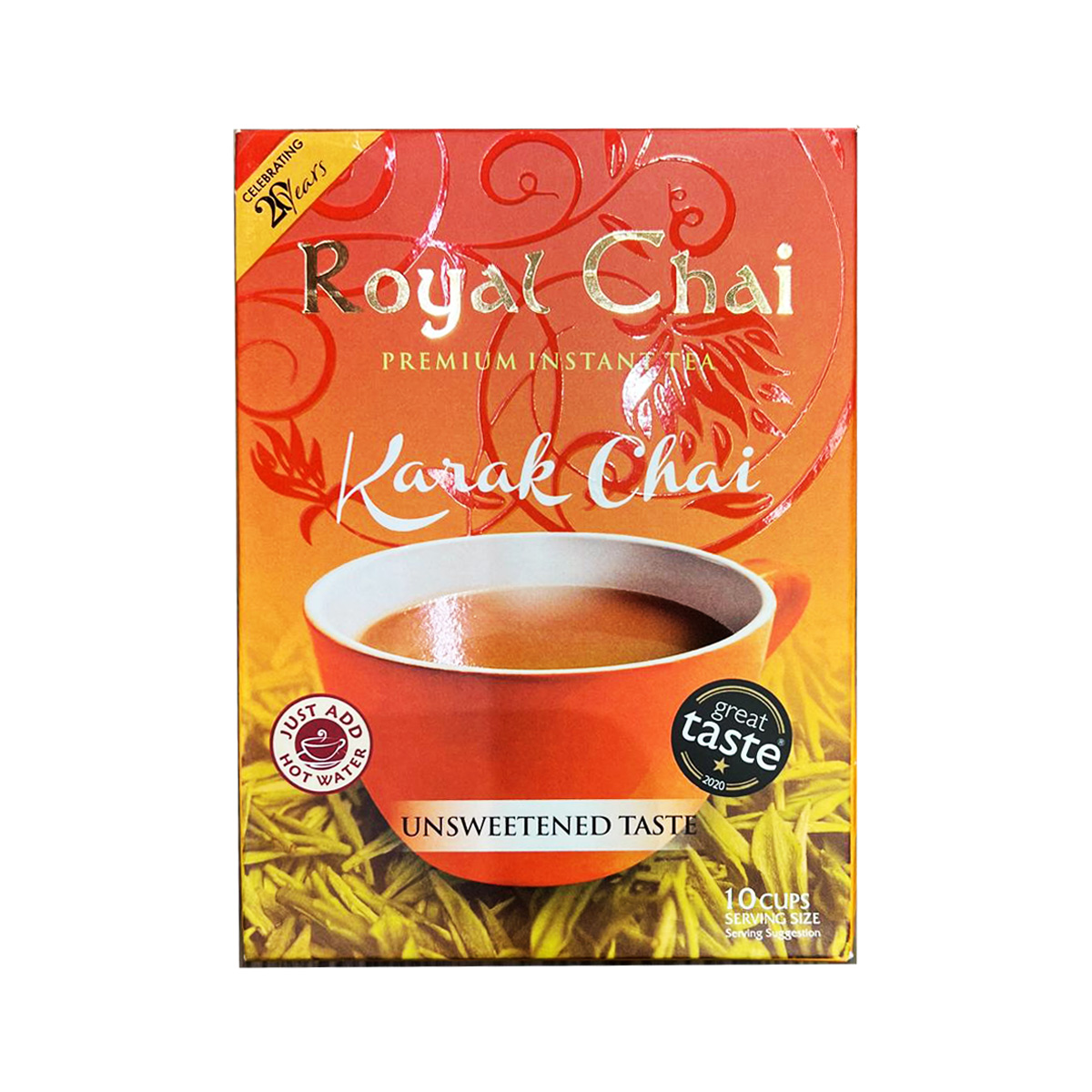 Karak chai tea - 10 single serving cups - Greenfields Store